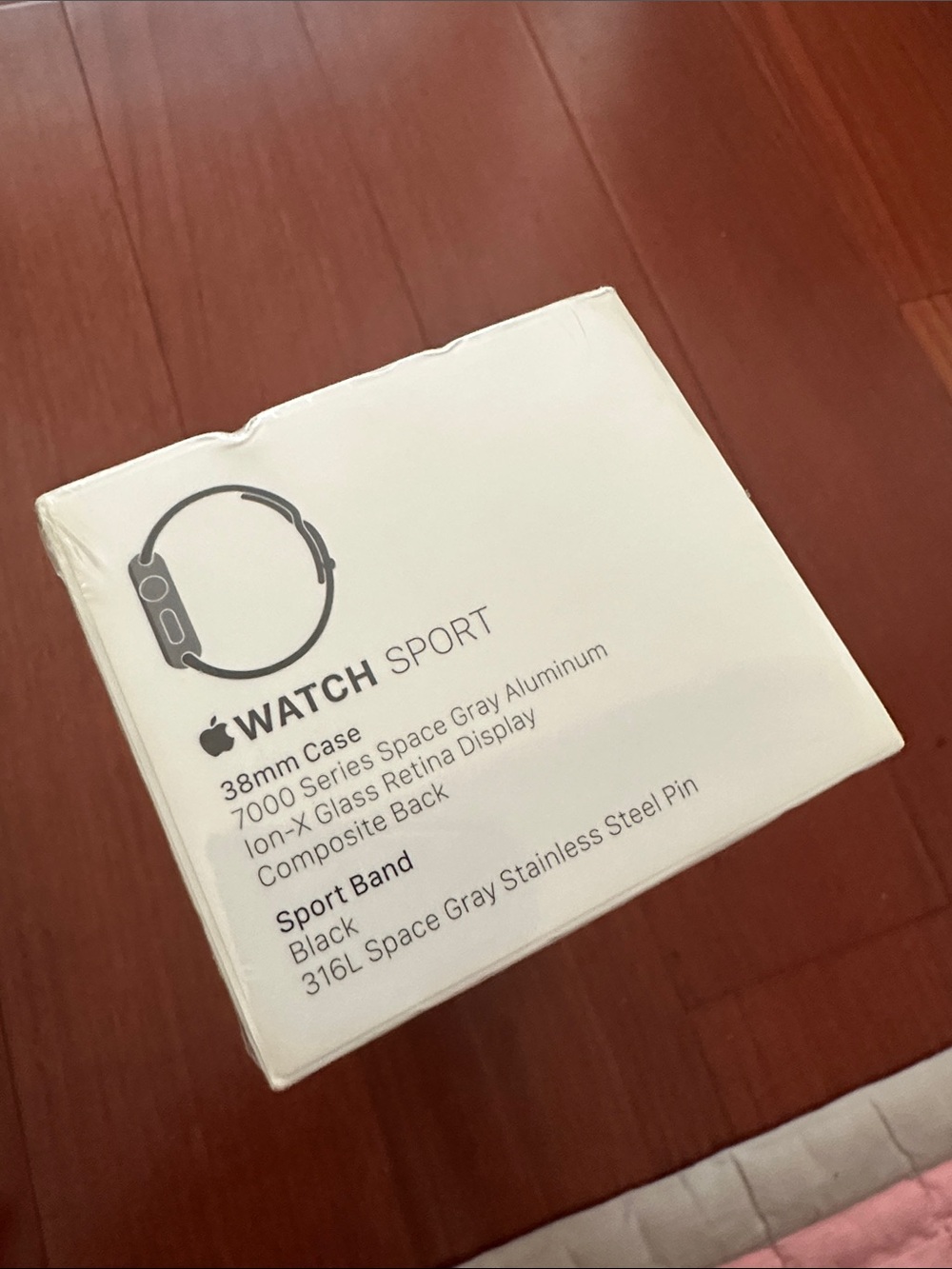 Apple Watch 38mm black